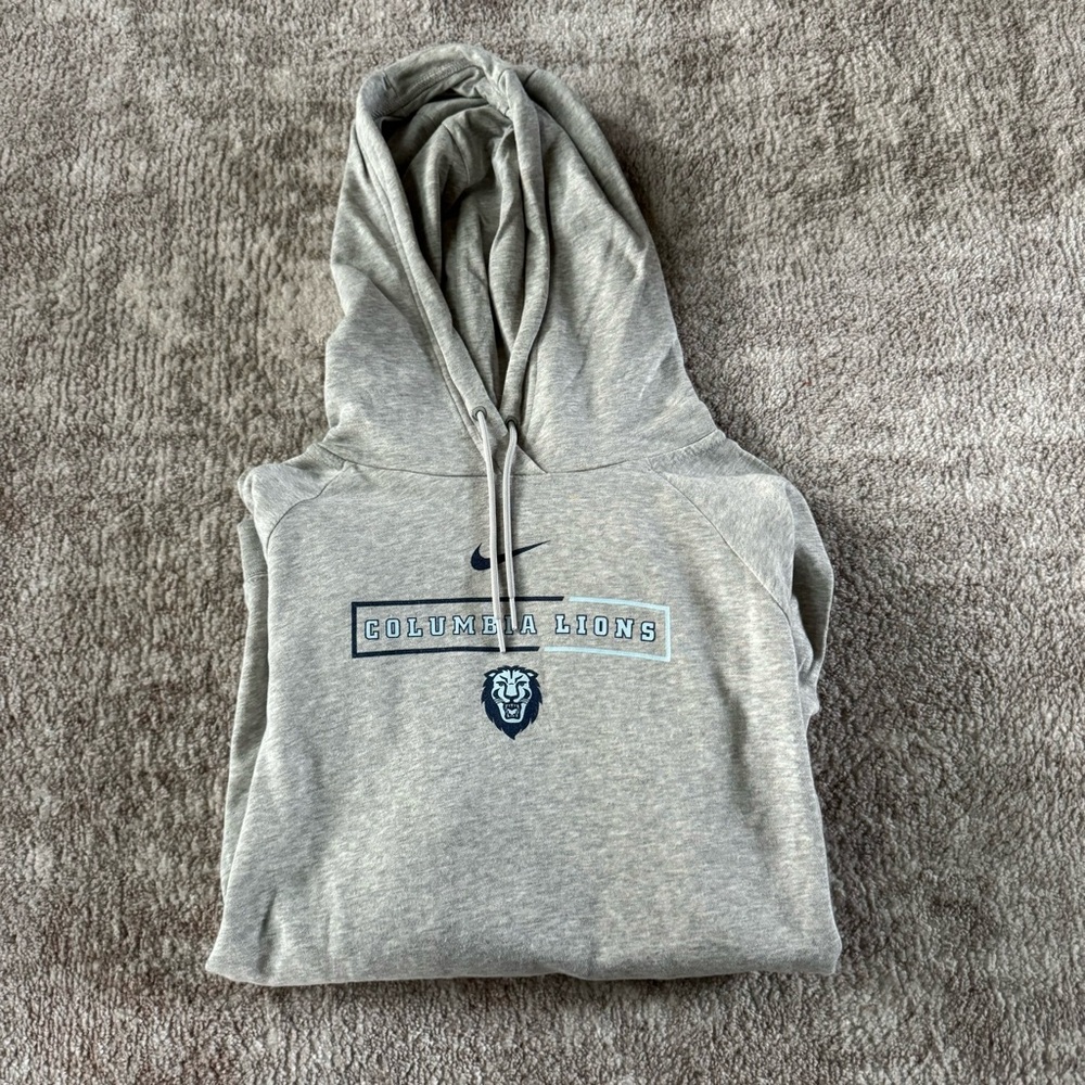 Nike Columbia Lions Light Grey Hoodie Womens Size L